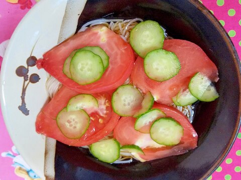 ひと口ぶっかけ素麺